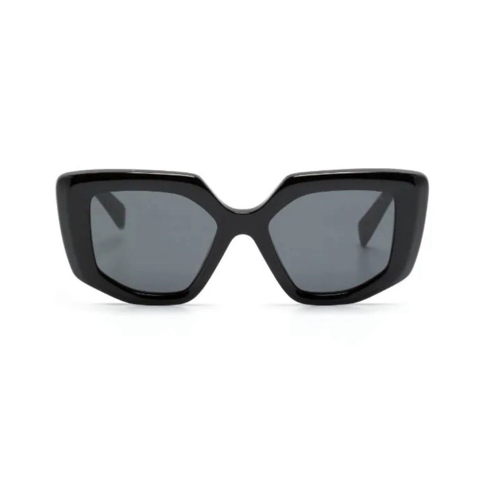 Prada PR14ZS Black Gray Gradient Sunglasses
